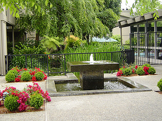Gorgeous Water Fountain (near gym & rental office)